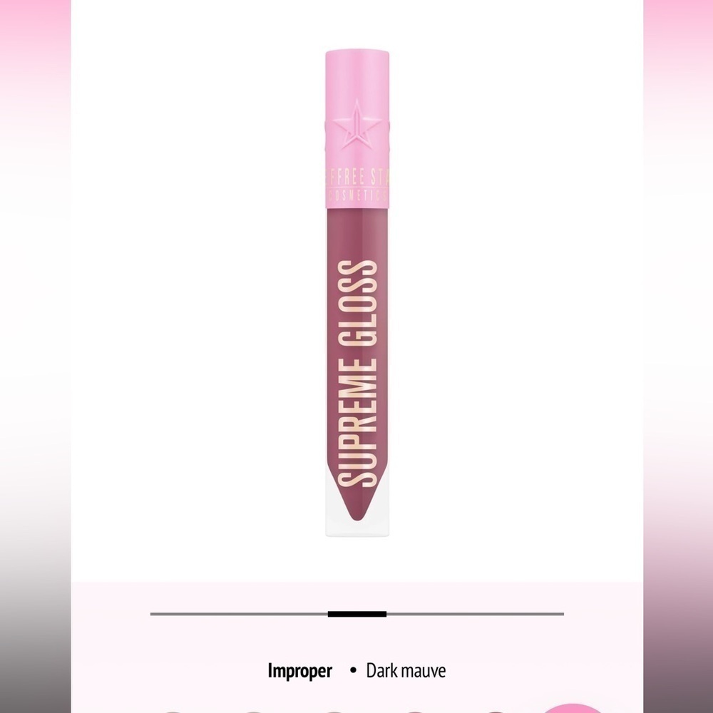 Jeffree Star Supreme Lip Gloss in Improper, NEW! - Picture 5 of 12